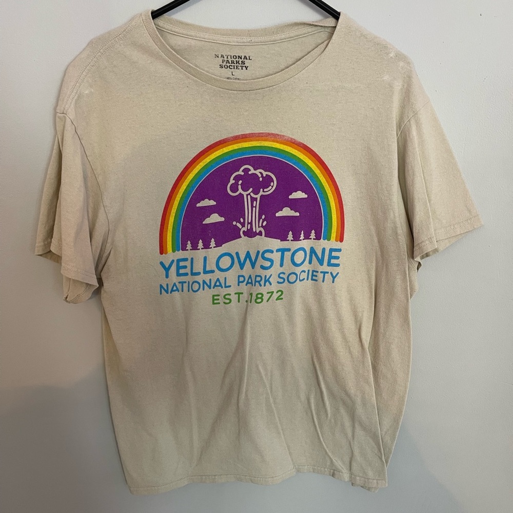Yellow stone park shirt
